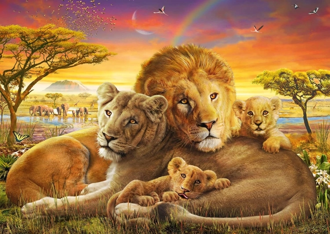 Puzzle Mazni lavovi 1000 dijelova