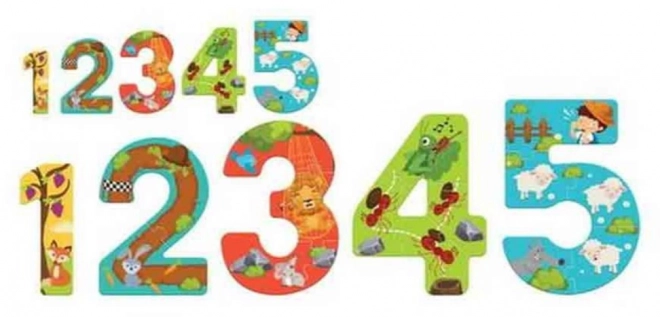 Luna Puzzle s brojevima i Ezopovim bajkama za djecu