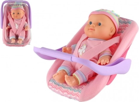 Beba lutka 20 cm u nosiljci autosjedalici