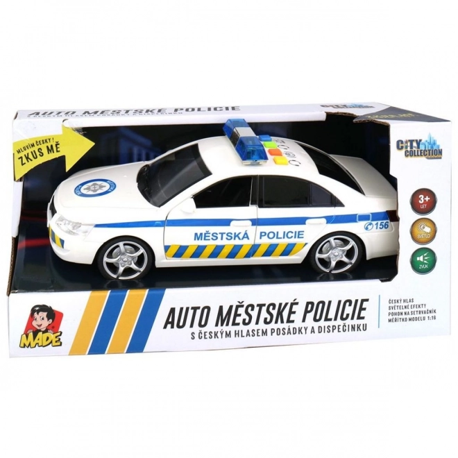 Auto gradske policije s glasom
