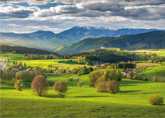 Puzzle Proljeće nad Povrazníkem 3000 dijelova