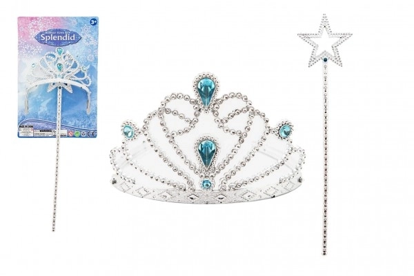 Set ljepote za princeze - Tijara i štapić