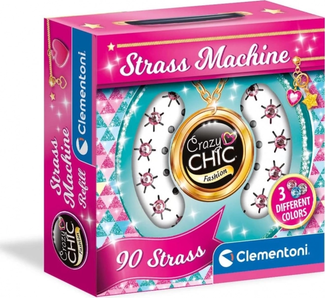 Clementoni Crazy Chic set zamjenskih kamenčića 90 kom