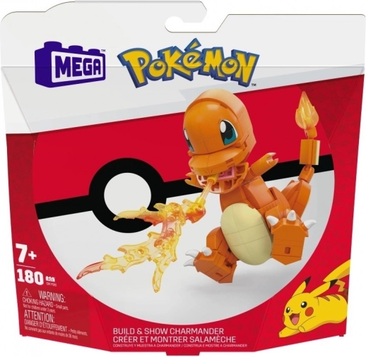 Konstruktorski set Pokémon Squirtle srednji – figura za sastavljanje – Charmander