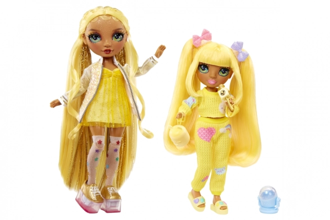 Rainbow High Junior Fashion lutka u pidžami - Sunny Madison