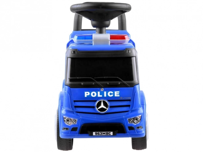 Dječji guralica sa zvukom Mercedes Antos POLICE plavi