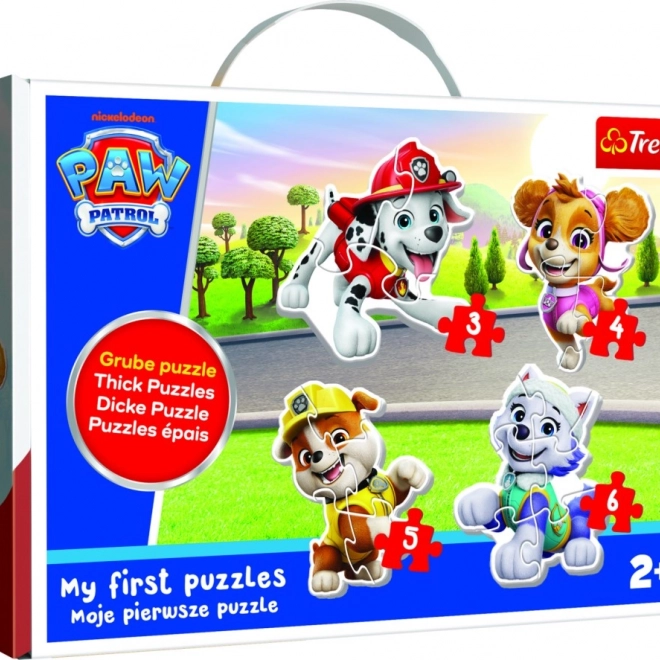 Dječje puzzle za najmlađe – preslatki psi (PAW PATROL)