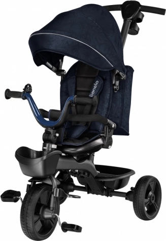dječja tricikl 2 u 1 Lionelo Kori Blue Navy s magnezijevim okvirom