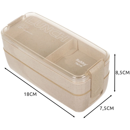 Kutija za ručak - kutija za užinu 750ml Ruhhy 24528