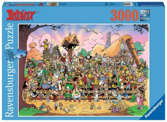Ravensburger puzzle Asterix i Obelix: Obiteljska fotografija 3000 dijelova