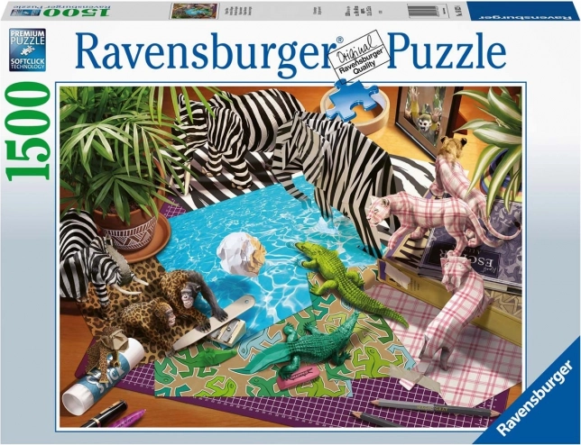 Ravensburger puzzle origami avantura – 1500 dijelova