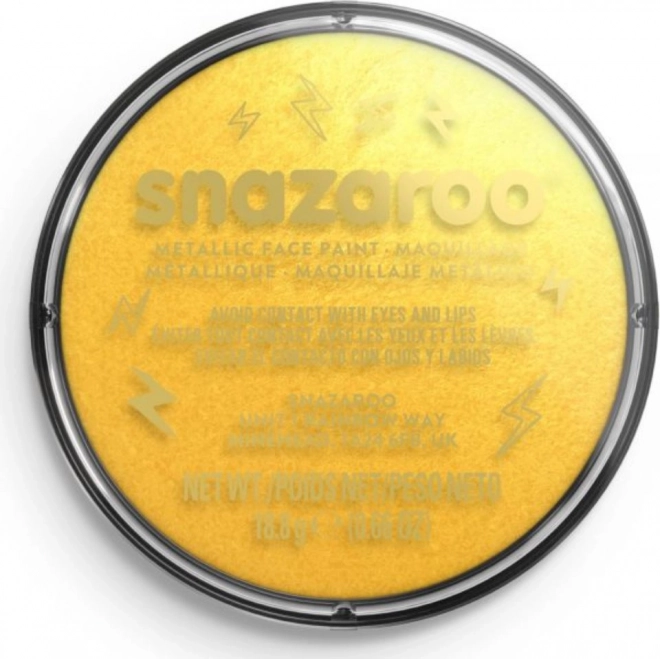 Boja za lice Snazaroo Metalik Zlatna 18 ml