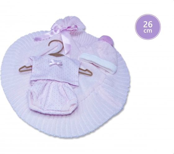 Odjeća za bebu lutku Llorens New Born 26 cm