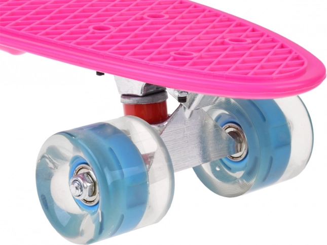 Skateboard Fiszka s LED kotačima