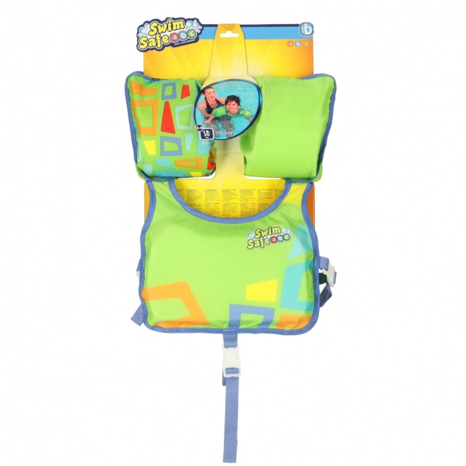 Dječji plivački prsluk Bestway za dob 3-6 godina, 19-30 kg, zelena