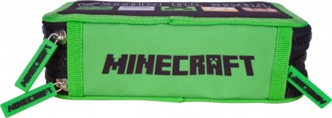 Školski pernica Minecraft Alex i Steve s tri razine