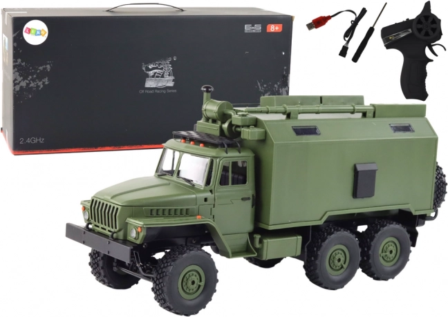 vojni RC kamion WPL B-36 1:16 4WD s LED