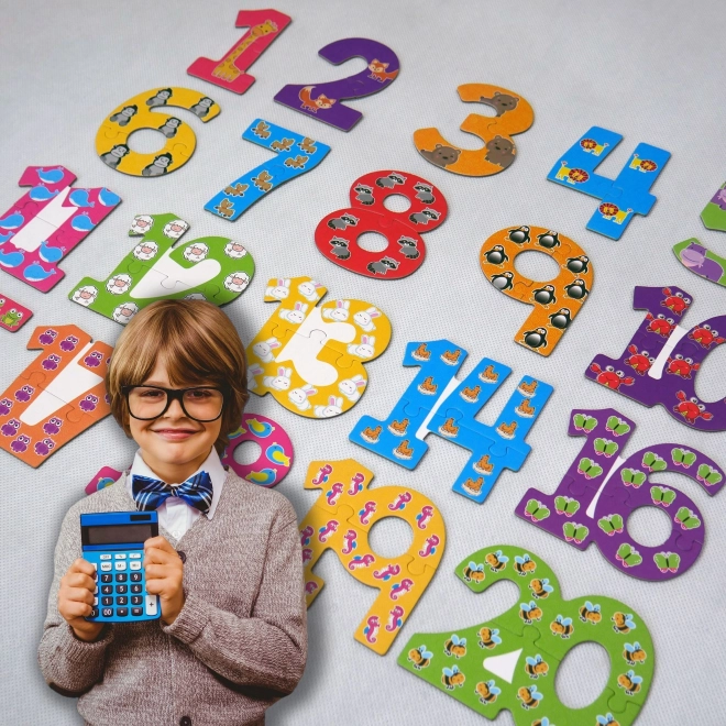 Puzzle za najmlađe - brojevi