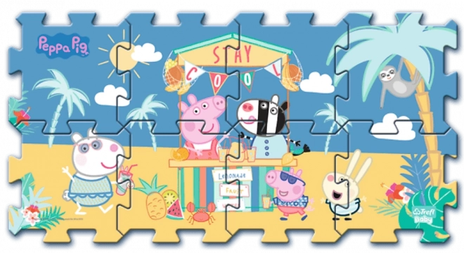 Pjenaste slagalice Peppa Pig 8 kom