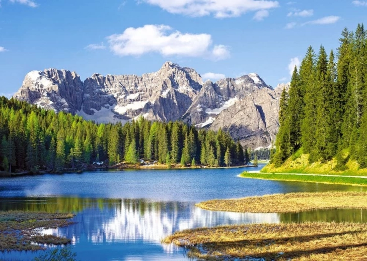 puzzle 3000 dijelova jezero Misurina, Italija