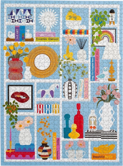 Puzzle Jonathan Adler - Shelfie 1000 dijelova