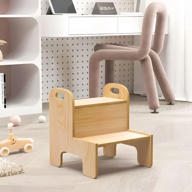 Kuhinjski pomoćnik Dječje stepenice od šperploče ECOTOYS