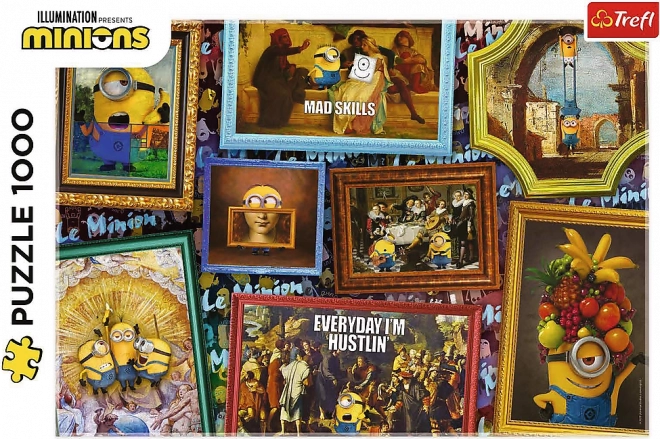 Trefl puzzle Minioni – galerija, 1000 dijelova