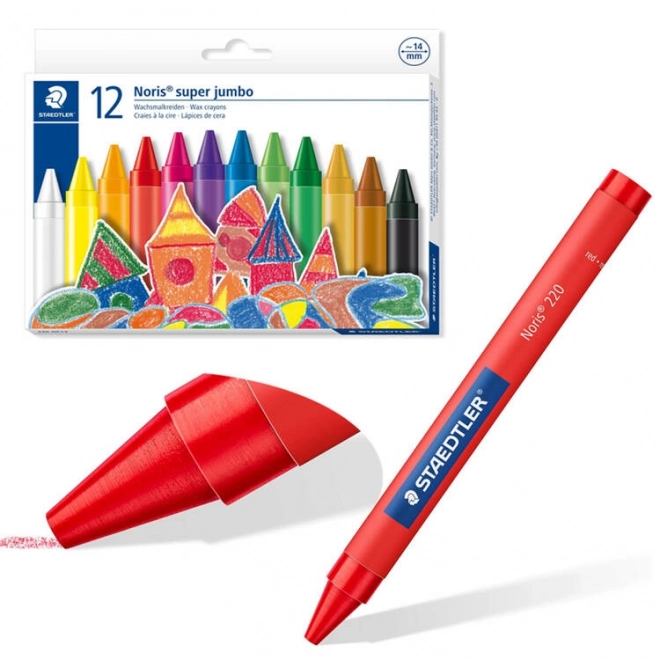 Staedtler Noris Jumbo voštane bojice 12 boja