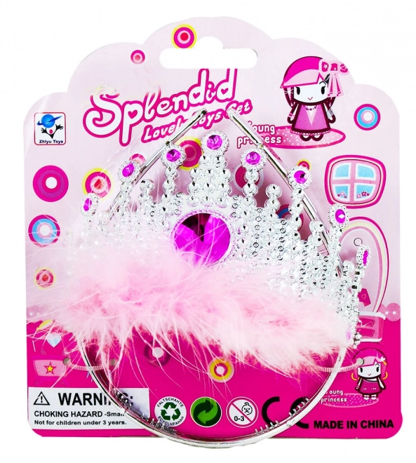 Kruna s perjem za princezu