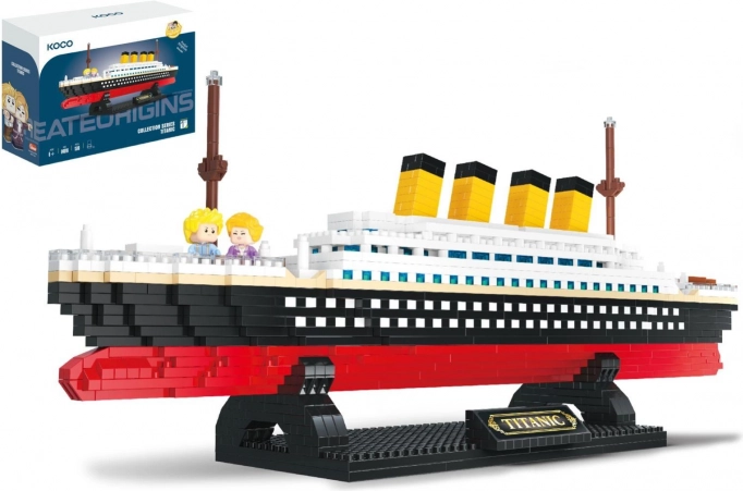 Mini građevni set KOCO Titanic, 1510 dijelova