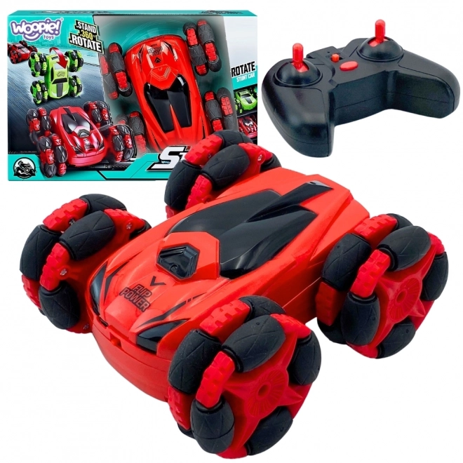 Woopie Zabavno RC vozilo s akrobacijama 360° s daljinskim upravljanjem 2,4 GHz