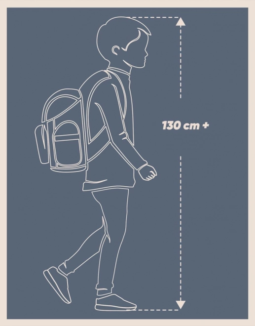 Ergonomski školski ruksak Skate Ska