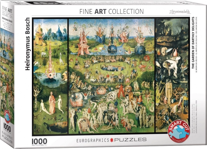 Puzzle Vrt Tjelesnih Naslada 1000 dijelova od Eurographics