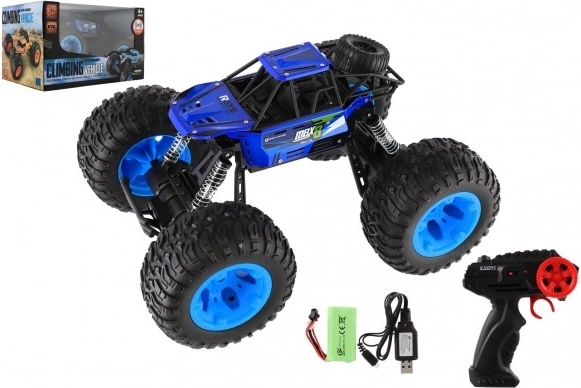 RC auto off-road 2,4 GHz plast 32 cm s punjivim akumulatorom – Plava