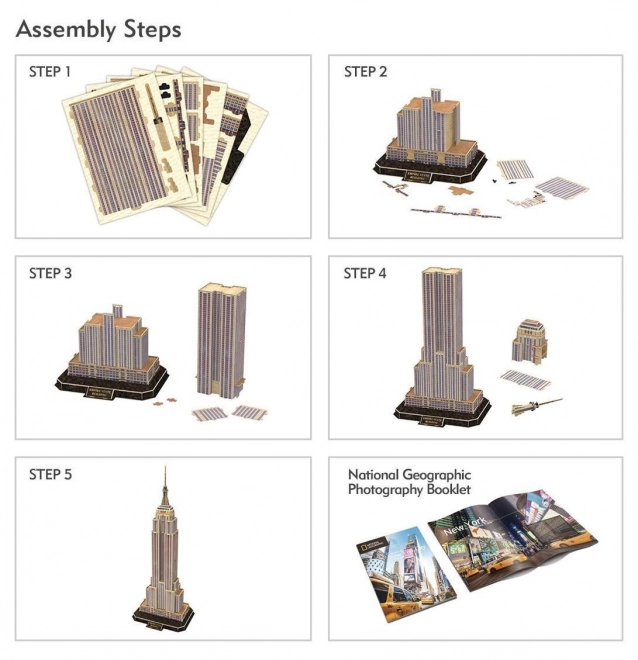 3D slagalica Empire State Building N.G.