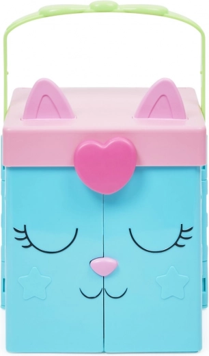 Prijenosni mačji kofer s bravom