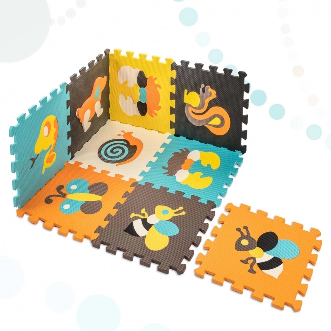 Šareni pjena puzzle sa životinjama - 9 komada