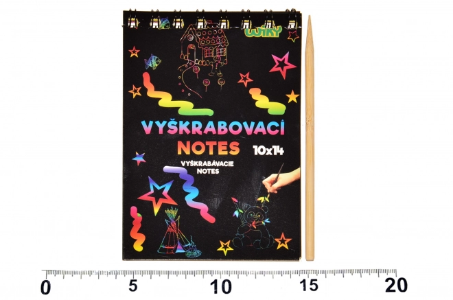 Oguljivi blok s obojenom podlogom
