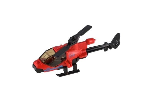 Metalni i plastični dječji helikopter 10 cm