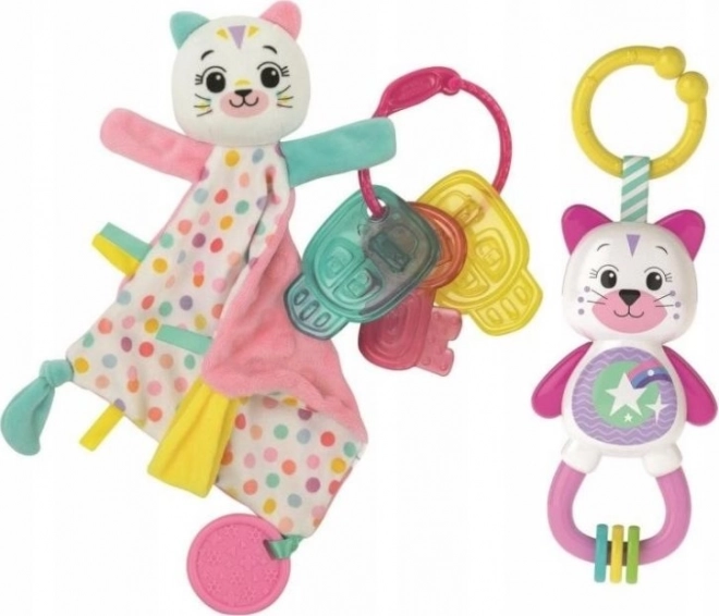 CLEMENTONI BABY Poklon set za bebe – mačkica