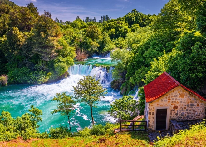 Puzzle Nacionalni park Krka, Hrvatska 1000 dijelova