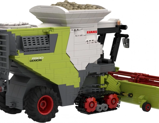 Građevni set Brixies Plus Claas Lexion 8900 Terra Trac s prikolicom