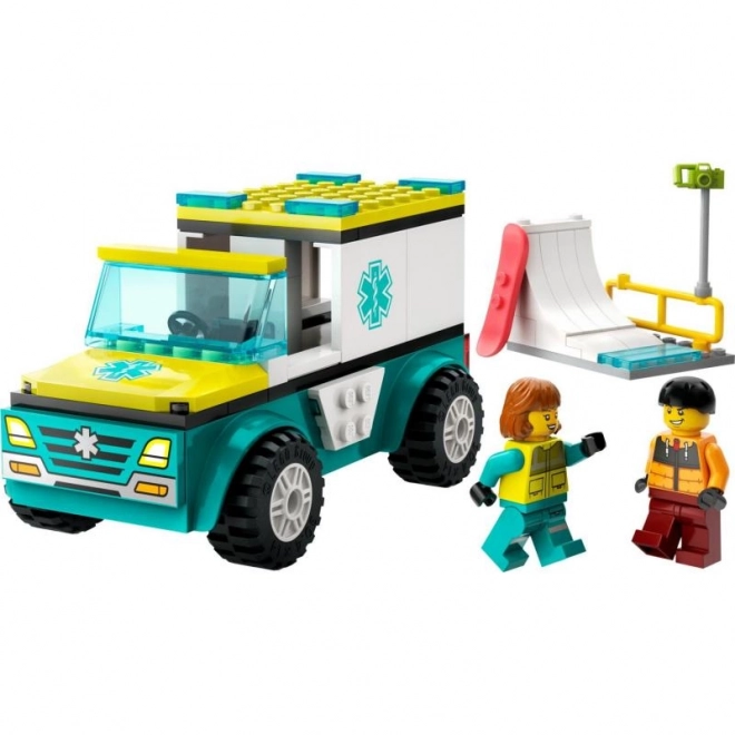 LEGO® City 60403 Hitna pomoć i snowboardaš
