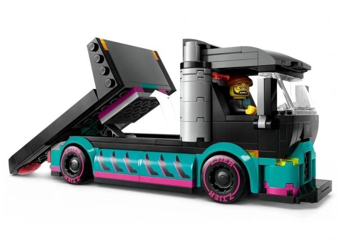 LEGO® City 60406 Kamion s trkaćim autom
