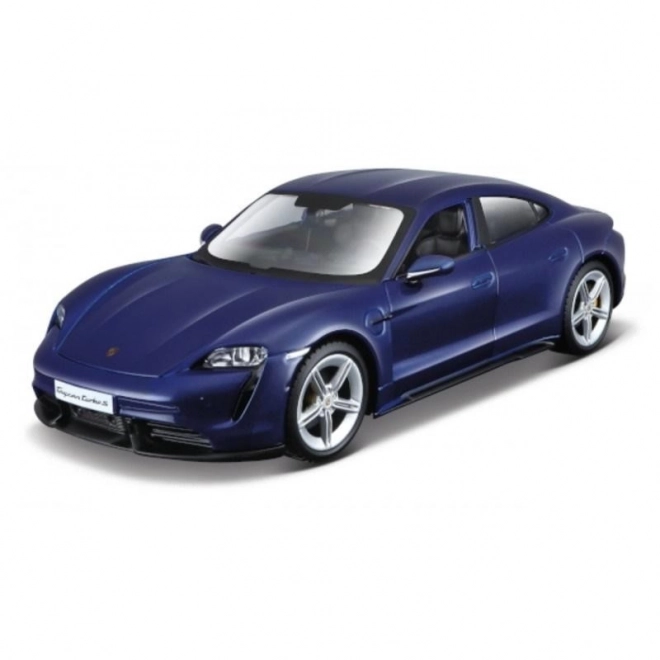 Bburago 1:24 Porsche Taycan Turbo S 2019 Carrara Plava