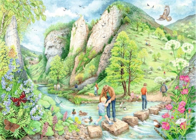 Puzzle Šetnja Dovedaleom 1000 dijelova