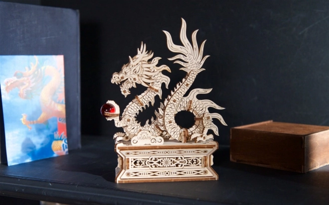 Ugears 3D drvene mehaničke puzzle Zmaj