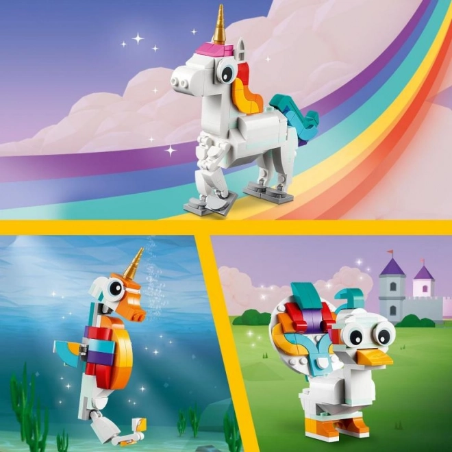LEGO Creator 3u1 31140 Čarobni jednorog