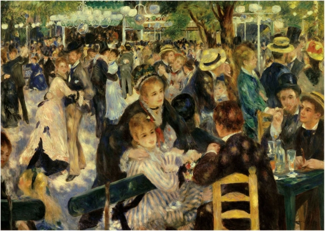 Puzzle Ples u Moulin de la Galette 3000 dijelova
