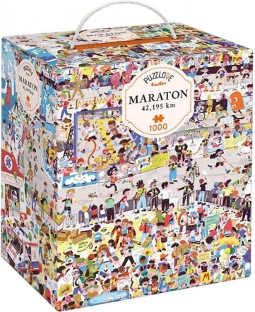 Puzzle Puzzlove maraton 42,195 km – 1000 dijelova